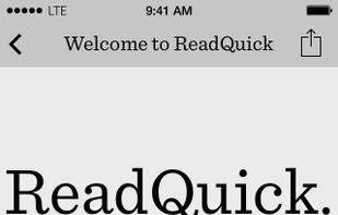 ReadQuick screenshot 1