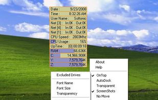 TinyResMeter screenshot 2
