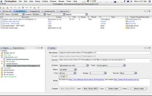 ThinkingRock screenshot 1