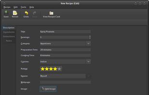 Gourmet Recipe Manager screenshot 3