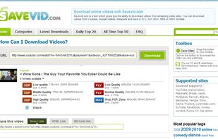 SaveVid screenshot 1