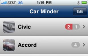 Car Minder screenshot 1