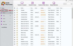 KiwiG PhonTunes screenshot 1