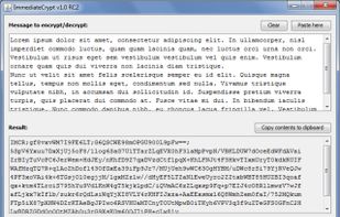 ImmediateCrypt screenshot 1