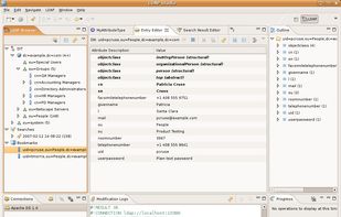 Apache Directory Studio screenshot 1
