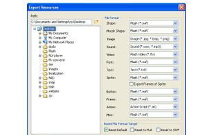 Sothink SWF Decompiler screenshot 1