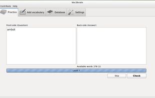 Voc2brain screenshot 1
