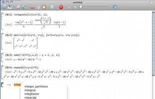 wxMaxima screenshot 3