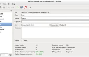 Polyphone screenshot 1