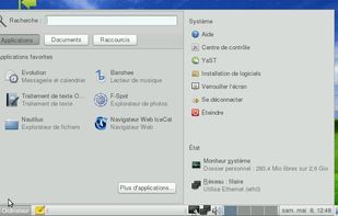 Pre-Alpha Computer (Start) Menu