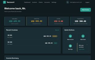 1account screenshot 1