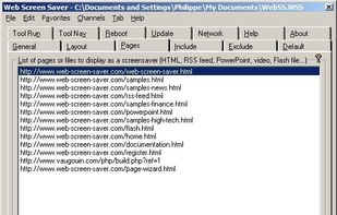 Web Screen Saver screenshot 1