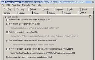 Web Screen Saver screenshot 1
