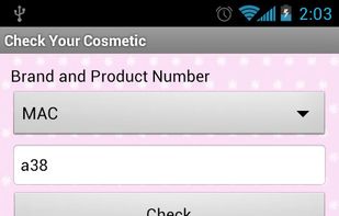 Check Your Cosmetic screenshot 1