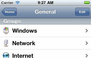 MiniKeePass screenshot 1
