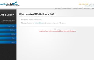 CMS Builder screenshot 1