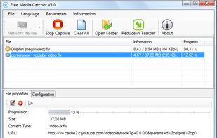 Free Video Catcher screenshot 1