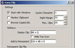 Kana Clip screenshot 2