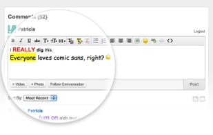 WYSIWYG Rich Text Editor
