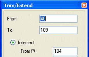 The Trim/Extend Tool