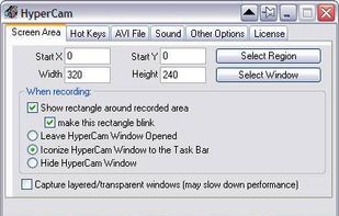 HyperCam screenshot 1