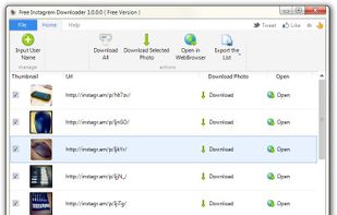 iWesoft Instagram Downloader screenshot 1
