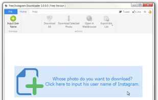 iWesoft Instagram Downloader screenshot 1