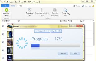 iWesoft Instagram Downloader screenshot 2