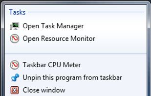 Taskbar Meters screenshot 1