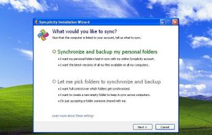 Syncplicity screenshot 1