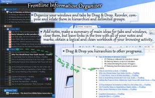 Tabs Outliner screenshot 1