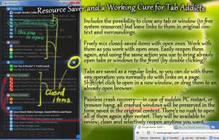 Tabs Outliner screenshot 2