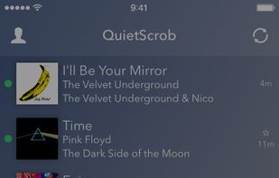 QuietScrob screenshot 1