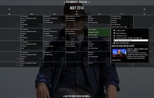 Click an episode on your calendar to view info, download, stream or play