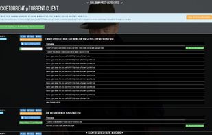 Integrated uTorrent/Bittorrent client
