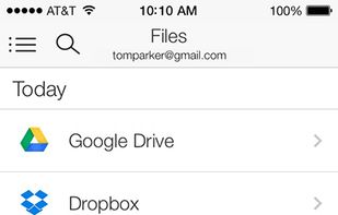 Acompli screenshot 2