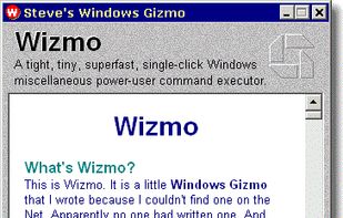 Wizmo screenshot 1