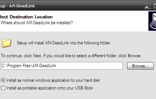 AM-DeadLink screenshot 1
