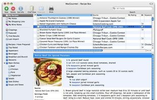 MacGourmet screenshot 1