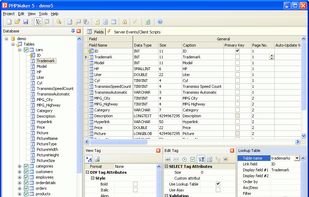 PHPmaker screenshot 1