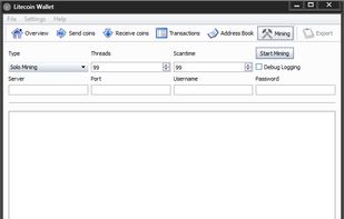 Litecoin screenshot 2