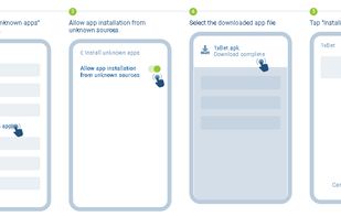 HOW TO INSTALL THE ANDROID APP