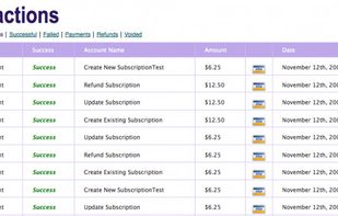 Recurly screenshot 1