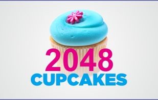 2048 Cupcakes Game screenshot 1