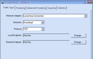 Traffic Shaper XP screenshot 1