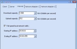 Traffic Shaper XP screenshot 2