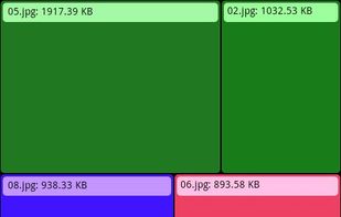 Grid Size File Manager screenshot 1