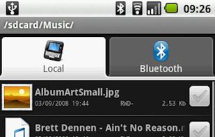Bluetooth File Transfer screenshot 1