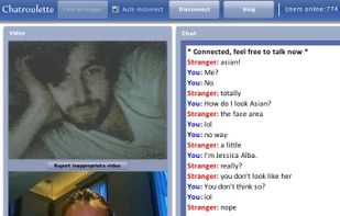 Chatroulette screenshot 1