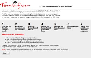 Fontifier screenshot 1